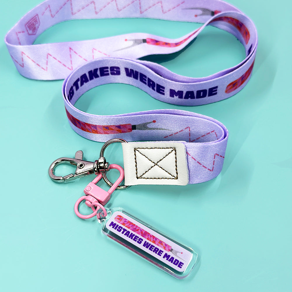 "Mistakes Were Made" Lanyard