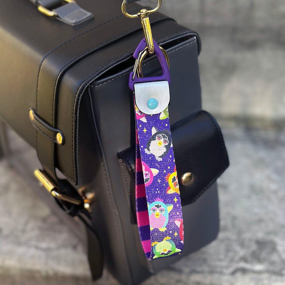 Creepy Fuzzball Keyfob