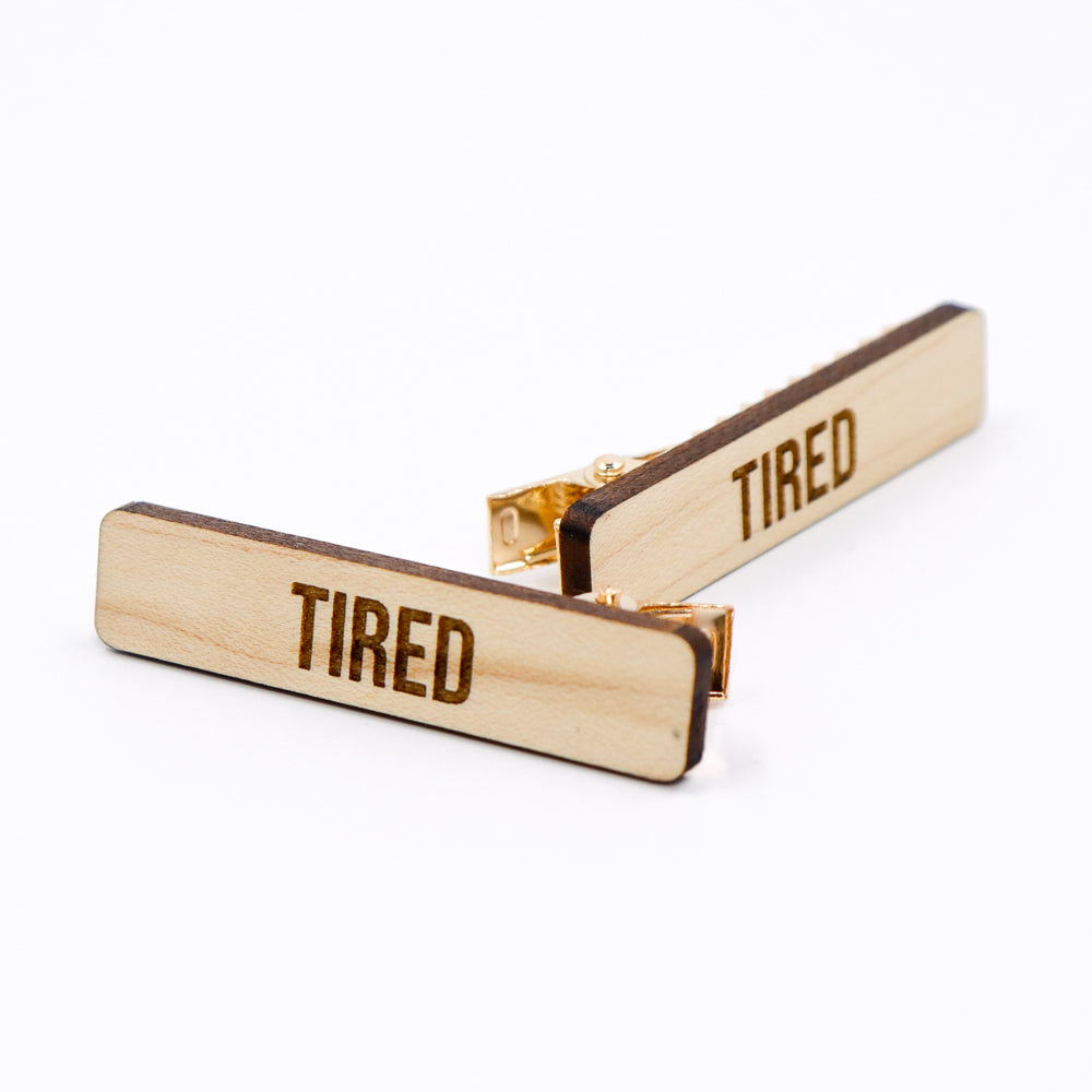 Feminist Hair Clip Set - Choose Your Saying