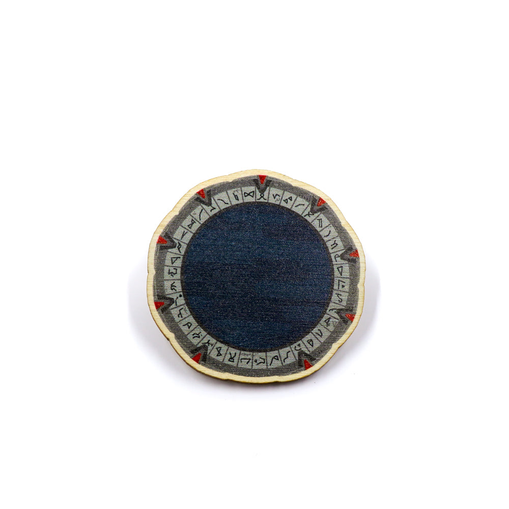 "The Gate" Wooden Pin