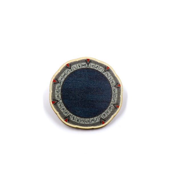 "The Gate" Wooden Pin