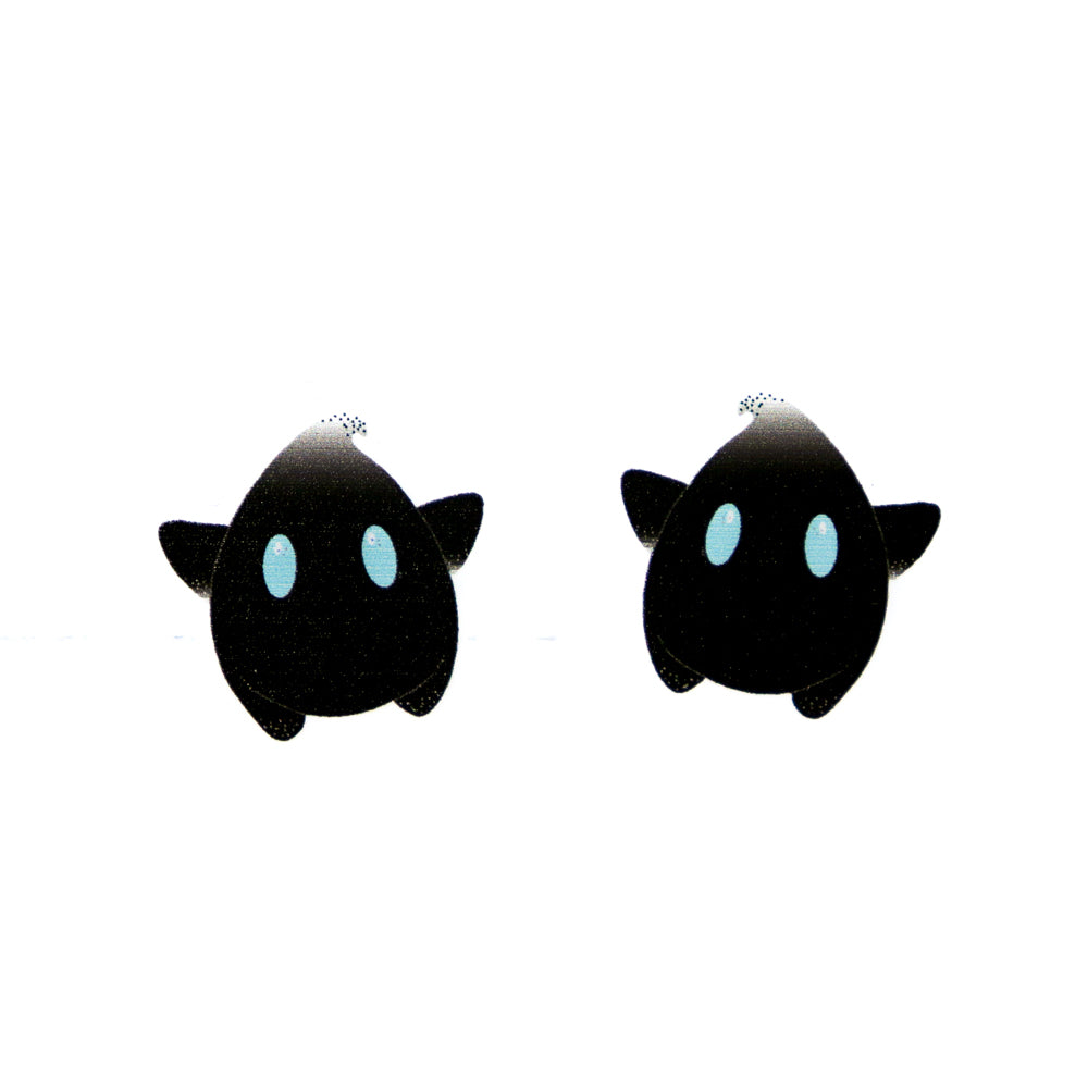 "Special Star" Stud Earrings in Black