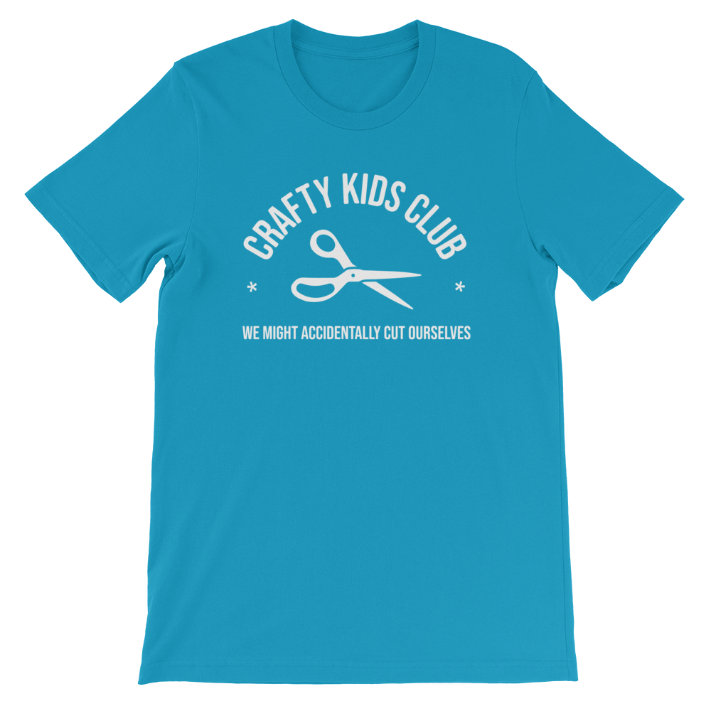 Crafty Kids Club T-Shirt (adult sizes)