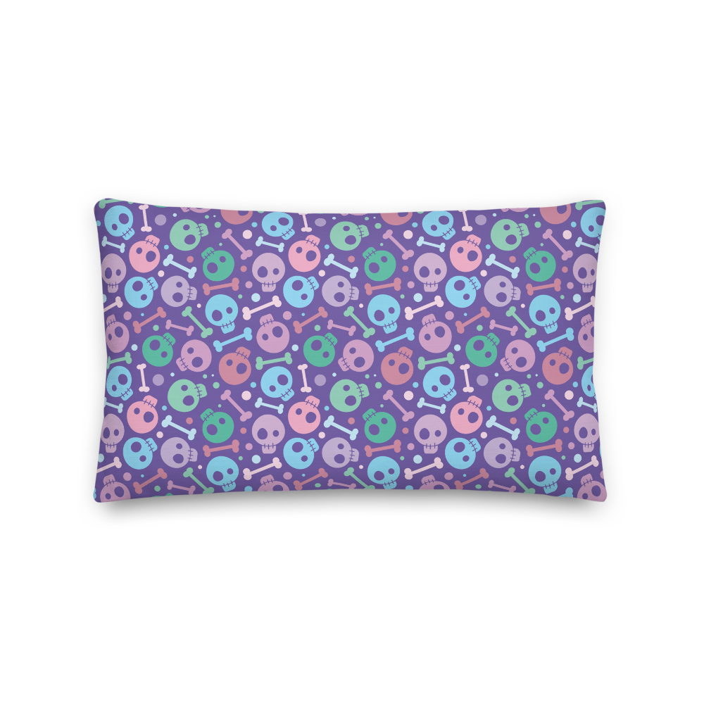 Vapor Graveyard Scene Pillow