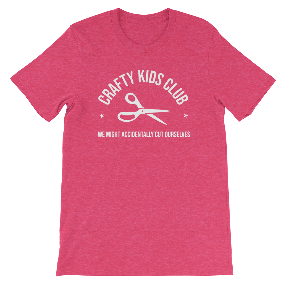 Crafty Kids Club T-Shirt (adult sizes)