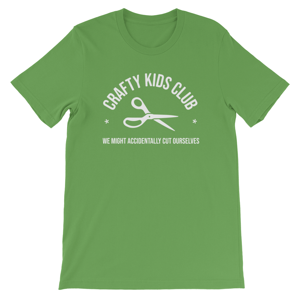 Crafty Kids Club T-Shirt (adult sizes)