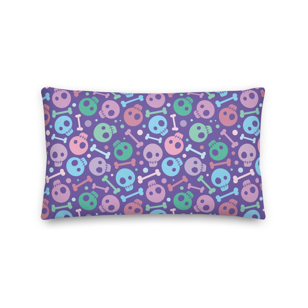 Vapor Graveyard Scene Pillow