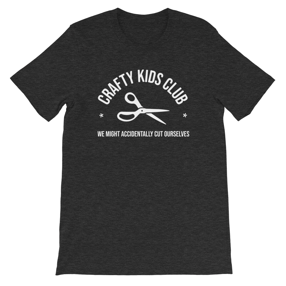 Crafty Kids Club T-Shirt (adult sizes)