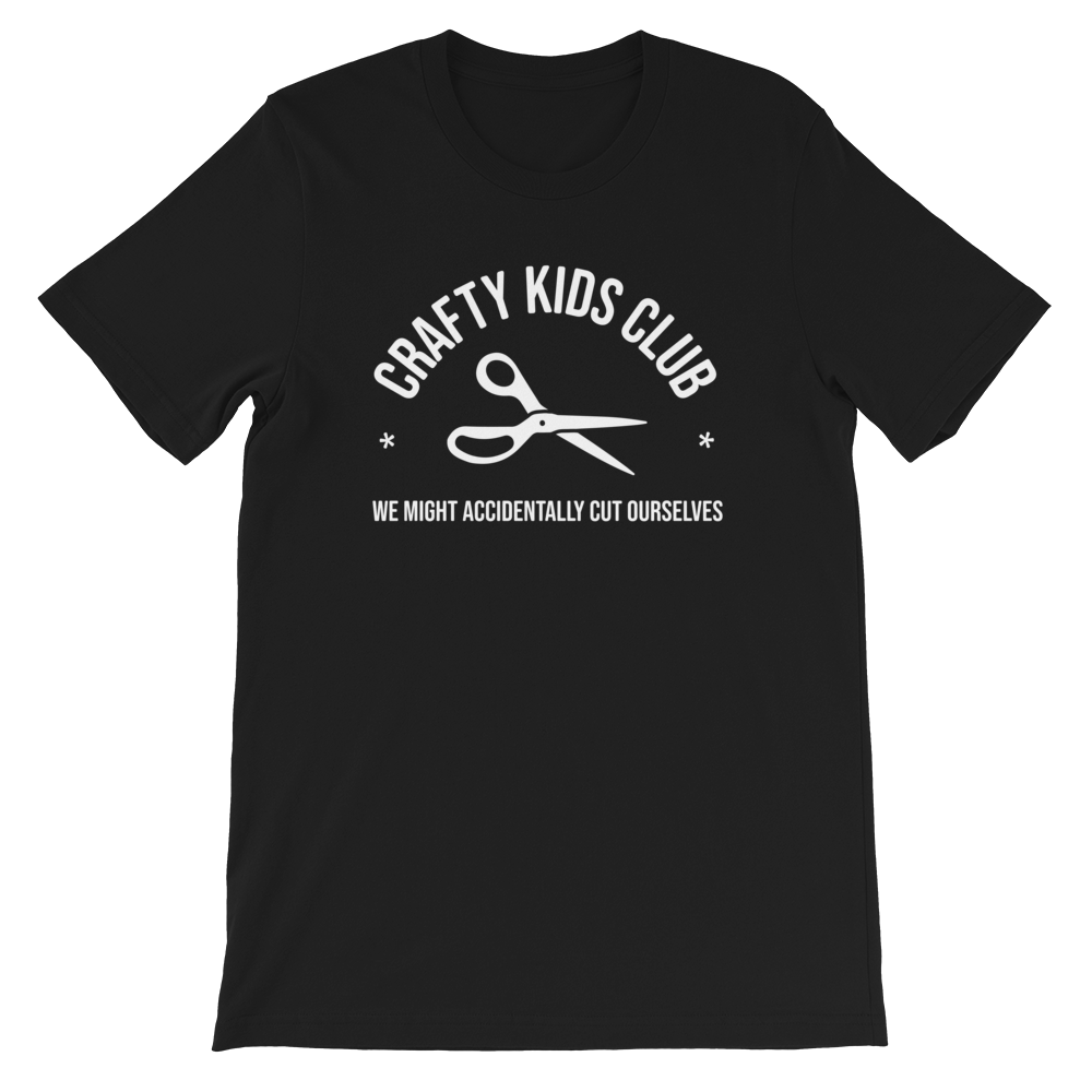 Crafty Kids Club T-Shirt (adult sizes)