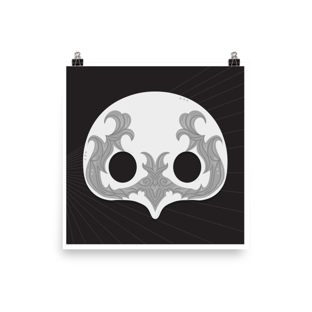 "Ancient Mask" Print