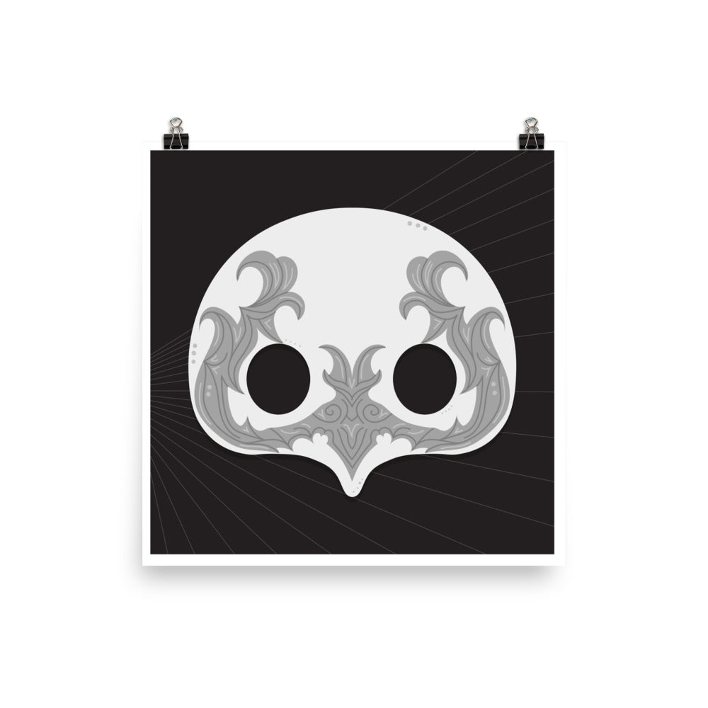 "Ancient Mask" Print