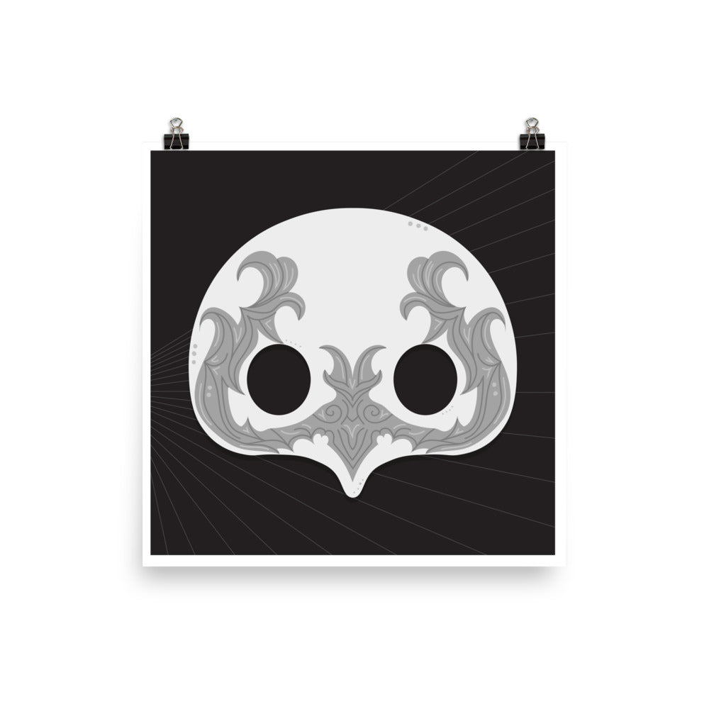 "Ancient Mask" Print