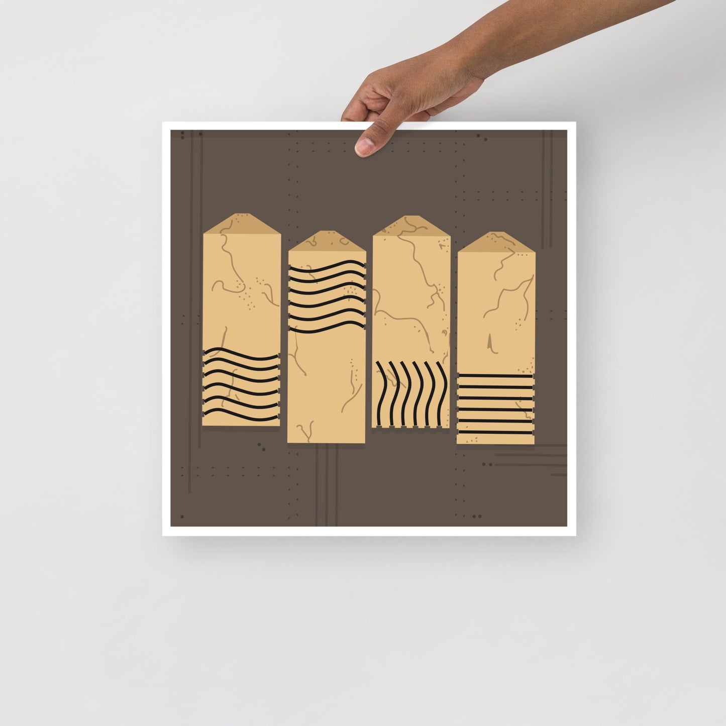 "Four out of Five Elements" Print