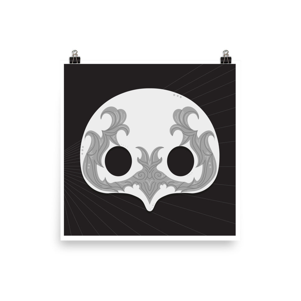 "Ancient Mask" Print