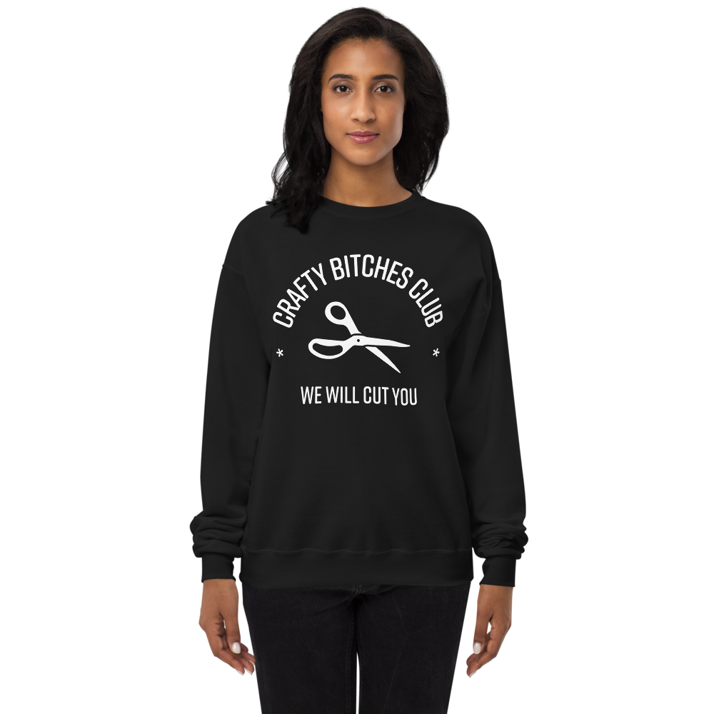Crafty Bitches Club Crew Neck Sweatshirt