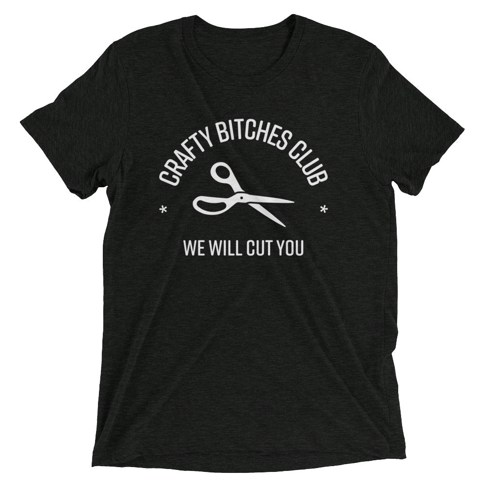 Crafty Bitches Club Tri-Blend Tshirt