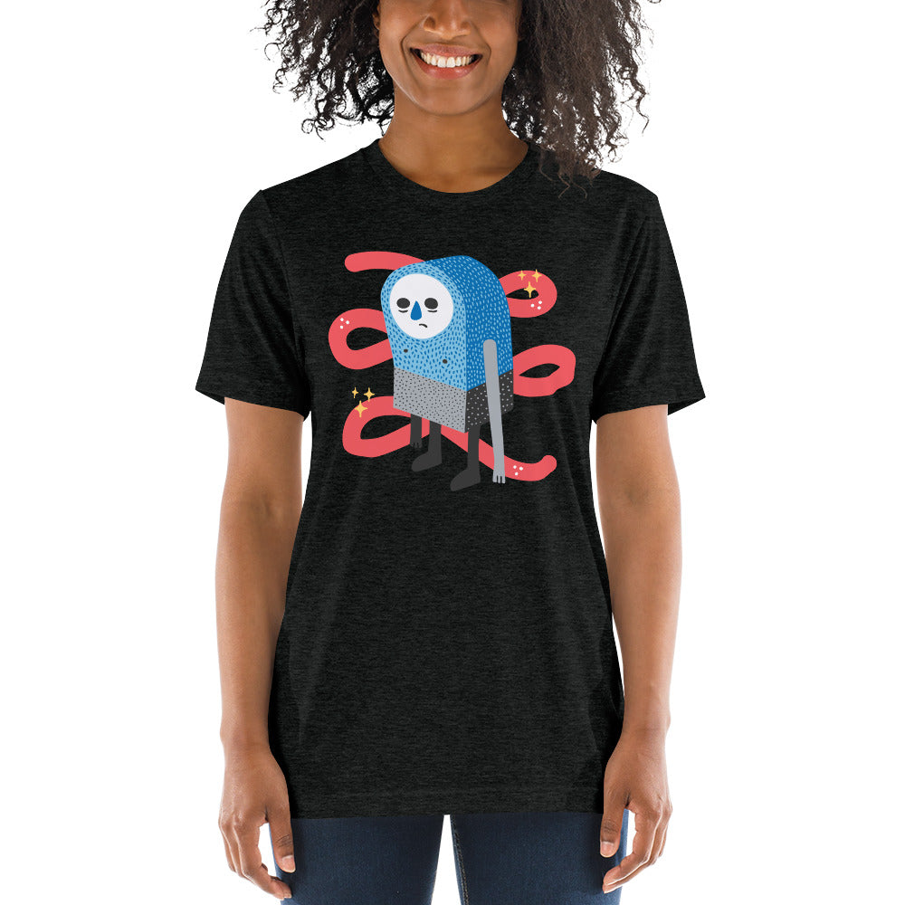 Sad James Unisex Tri-Blend Tshirt