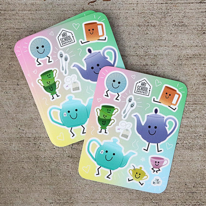 Tea Party Sticker Sheet