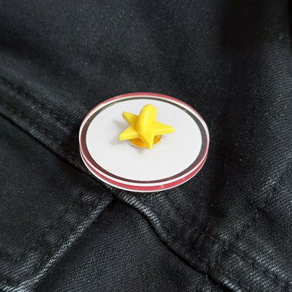 Crafty Bitches Club Acrylic Pin