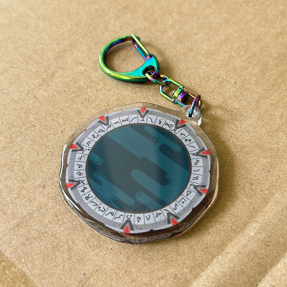 The Gate Acrylic Keychain