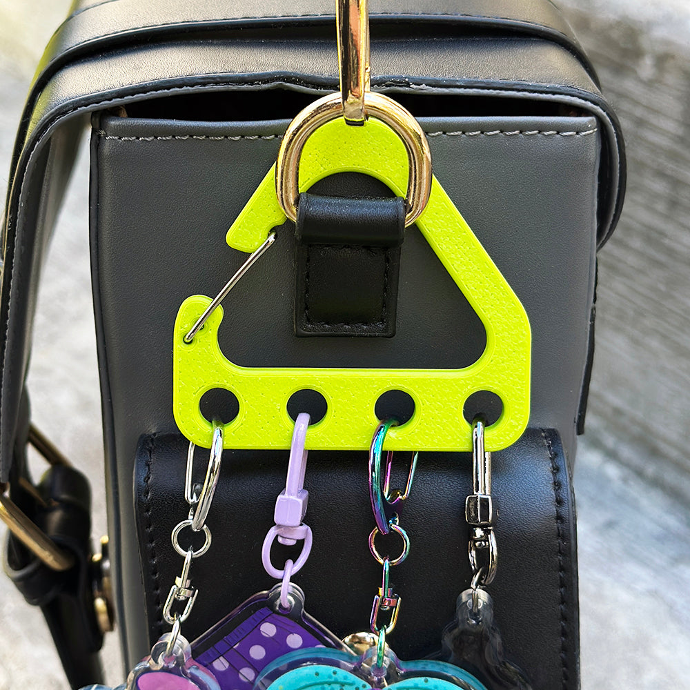 Keychain Collector Carabiner - Acid Green