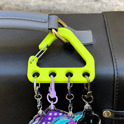 Keychain Collector Carabiner - Acid Green