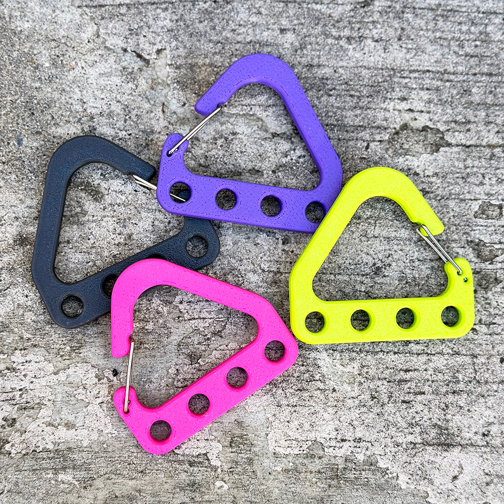 Keychain Collector Carabiner - Purple