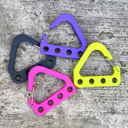 Keychain Collector Carabiner - Bright Pink