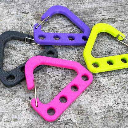 Keychain Collector Carabiner - Bright Pink