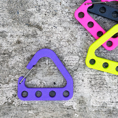 Keychain Collector Carabiner - Purple