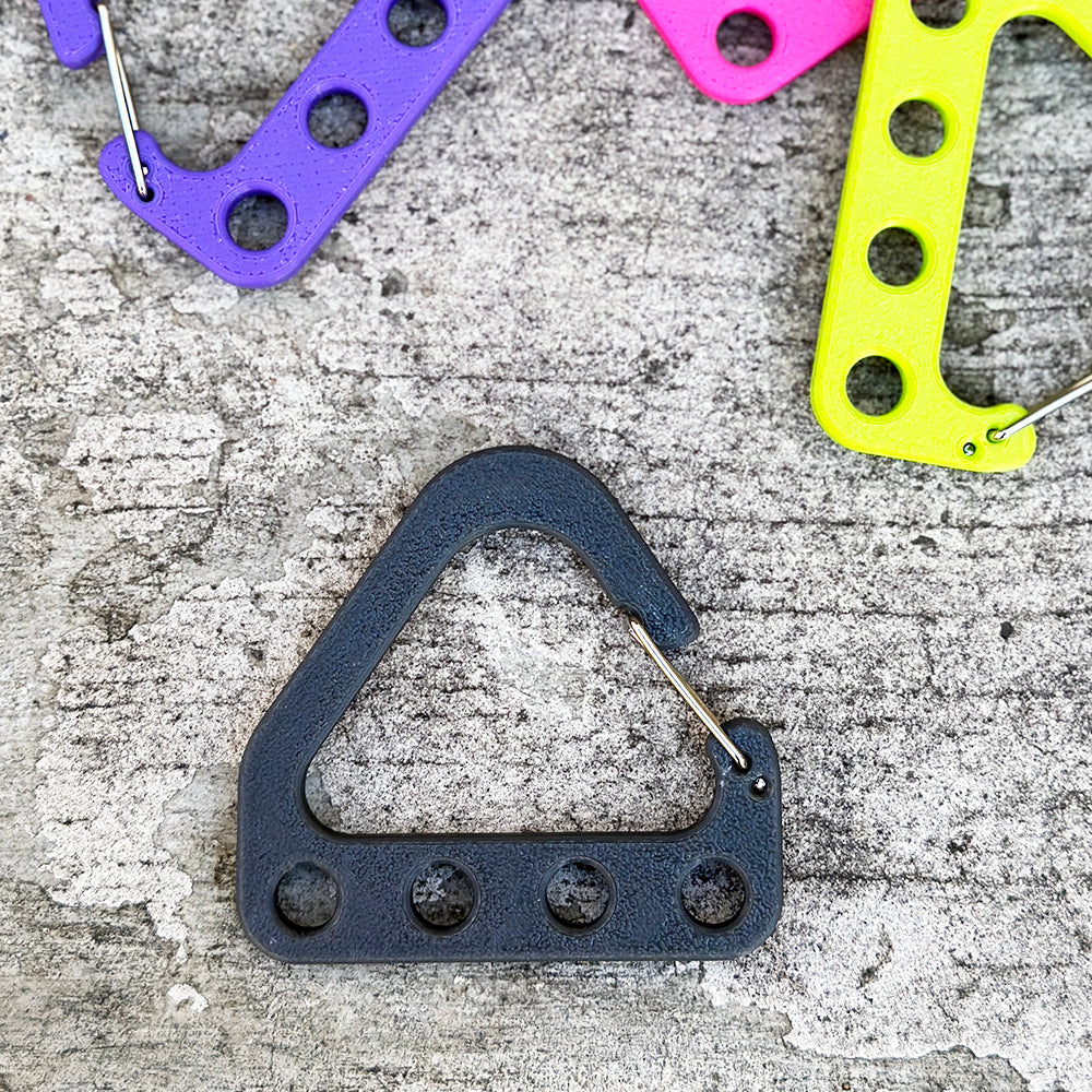 Keychain Collector Carabiner - Dark Grey