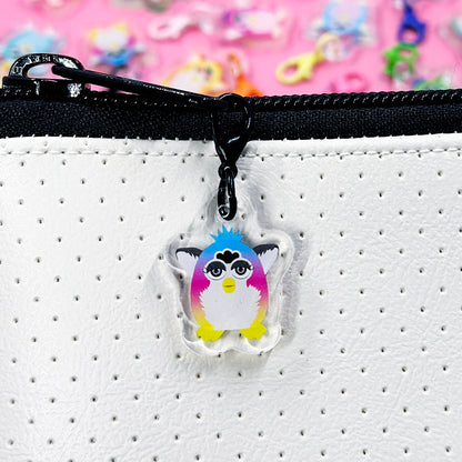 Blind Bag Fuzzball Zipper Charm