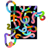 "Crying Over Spilled Paint" Squiggle Painting