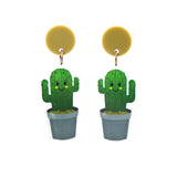 Ms. Prick Hanging Stud Earrings