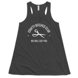 Crafty Bitches Club Flowy Racerback Tank