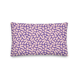 Toilet Paper Everywhere! Pillow - Vapor Purple