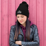 STOP PRETENDING ART IS HARD Embroidered Beanie
