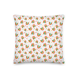Rainbow Doodles Pillow