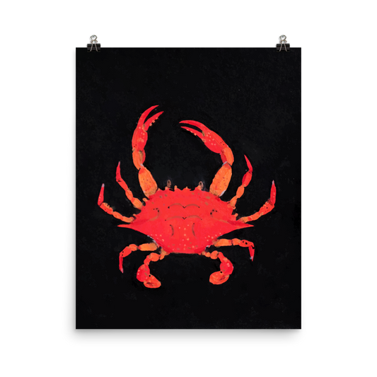 Crab Painting print