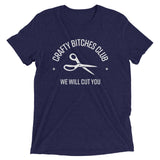 Crafty Bitches Club Tri-Blend Tshirt
